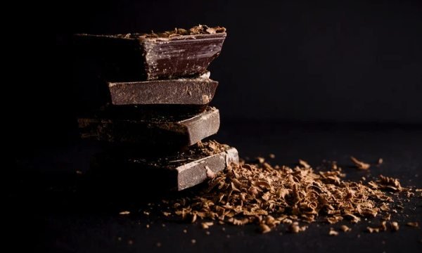 Dark Chocolate Fat Food